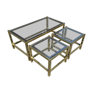 1970 Roche Bobois nesting coffee tables