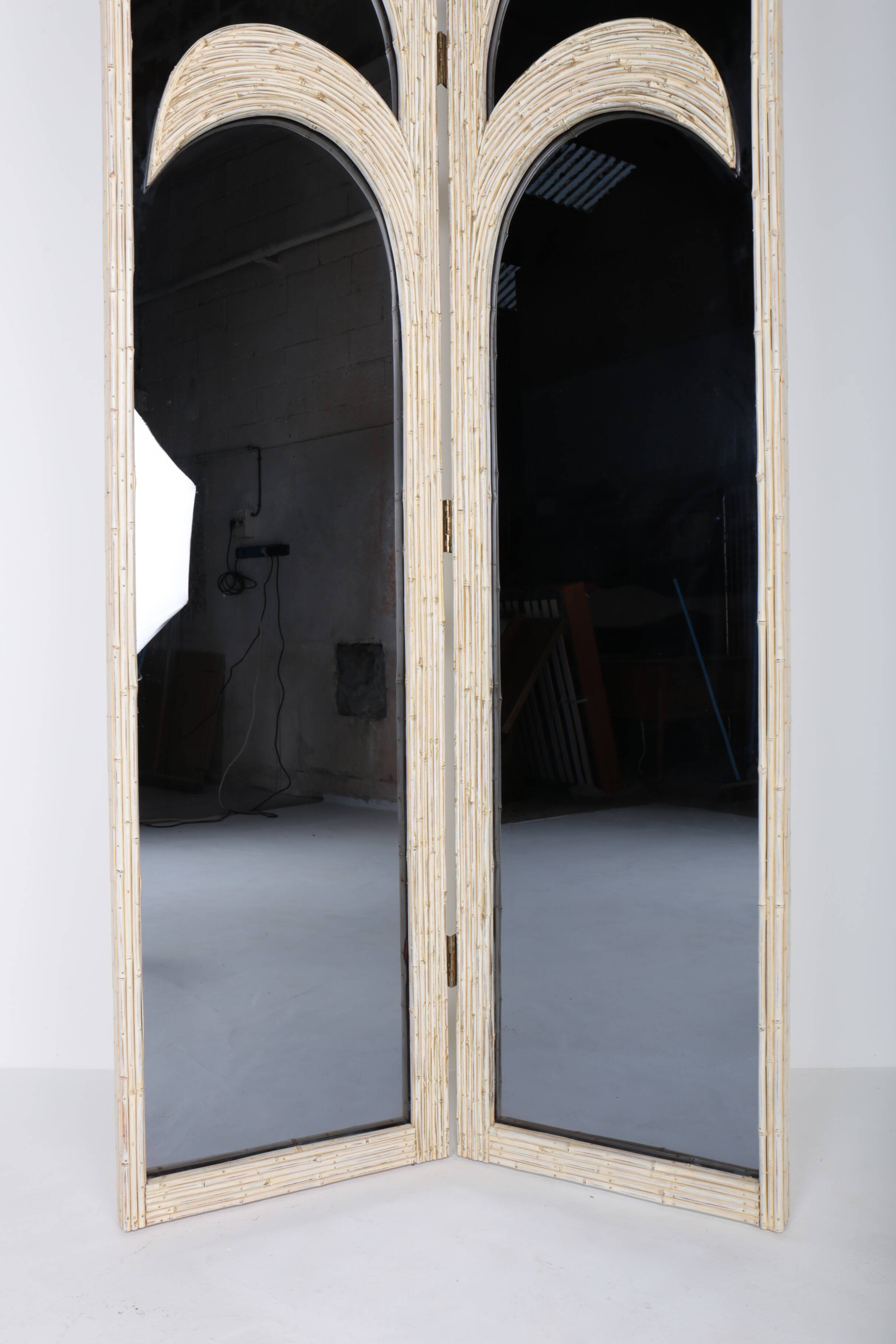 Vivai del Sud mirror screen, Italy, 1970s