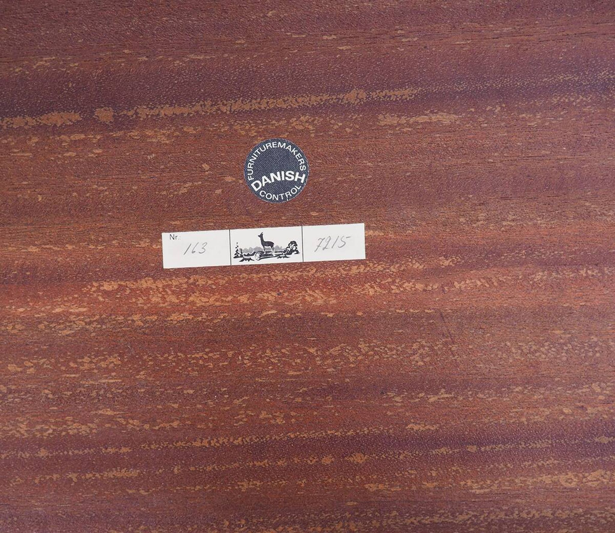 Tables Gigognes en Acajou par Severin Hansen pour Haslev Møbelsnedkeri, 1960s, Set de 3