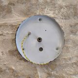 Large wall light / ceiling light in Murano glass, design by Carlo Scarpa, Venini.