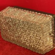 Ceiling lamp in glass holophane industrial loft 50s 60 vintage 1950