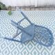 Patinated wooden chair
