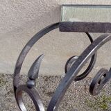 Console fer forgé