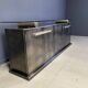 Vintage brass credenza by Belgochrom, 1980s