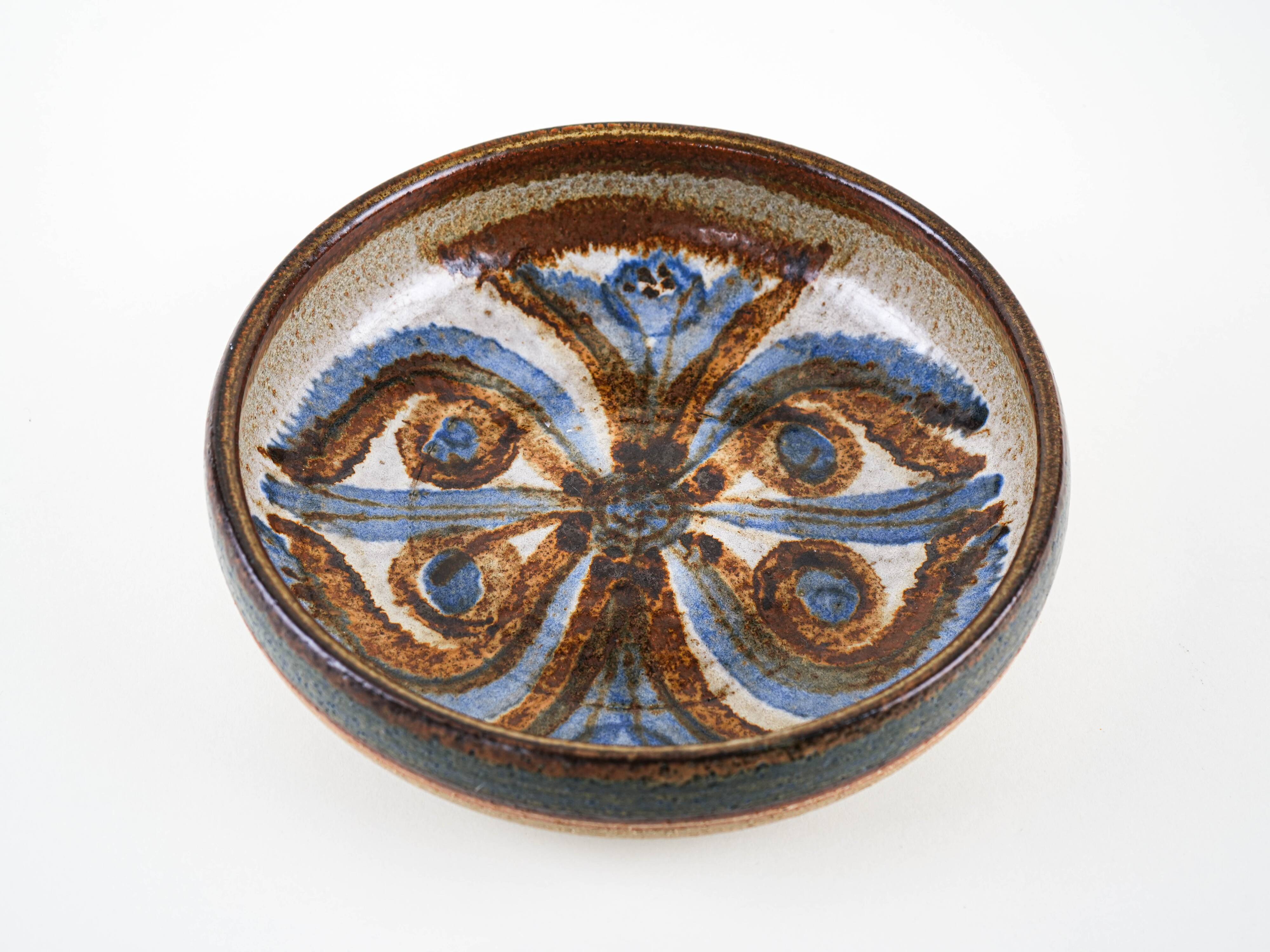 Ceramic bowl, Danish design, 1960s, manufactured by Søholm