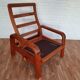 Fauteuil danois réglable HS Design, années 80