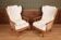Pair of armchairs with ears of the 50s in oak