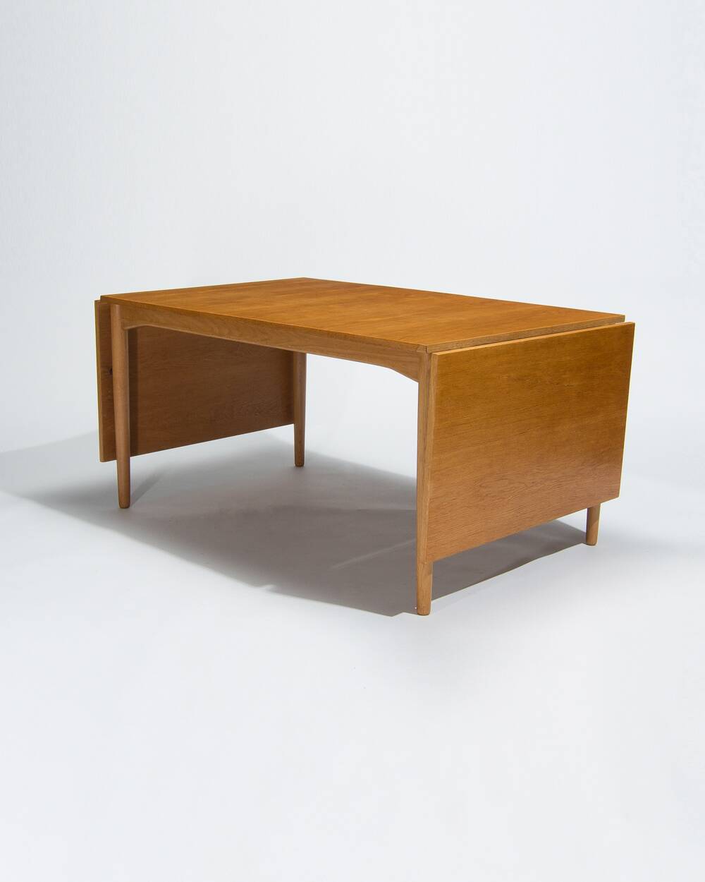 Mid Century Danish Dining Table In Oak By Borge Mogensen, 1960’s
