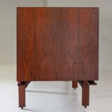 Buffet italien moderne des années 1950 Frattini pour Bernini – Portes coulissantes en bois