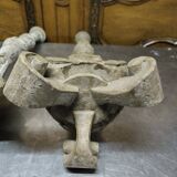 Pair of wooden candlesticks