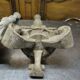 Paire de chandeliers bois