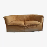 Alcantara leather sofa 2 places