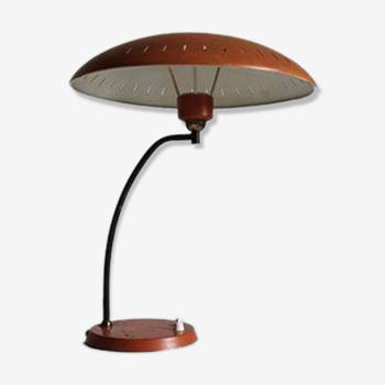 Lampe junior de bureau d’ombre d’Ovni par Louis Kalff pour Philips années 50