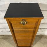 Curtain filing cabinet