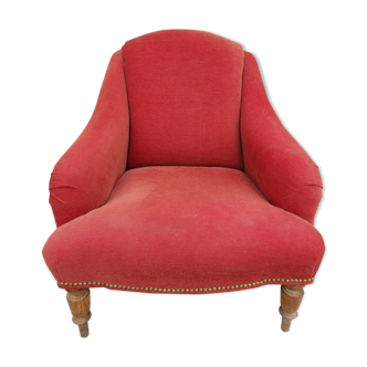 Napoleon III style toad armchair