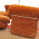 4 vintage armchairs and vintage pouf
