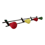 Vintage wall coat rack