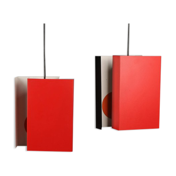 Nippon lamps, designed by Simon P Henningsen, for LYFA in 1970.