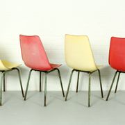 4 chairs by KVZ Semily, 1950s