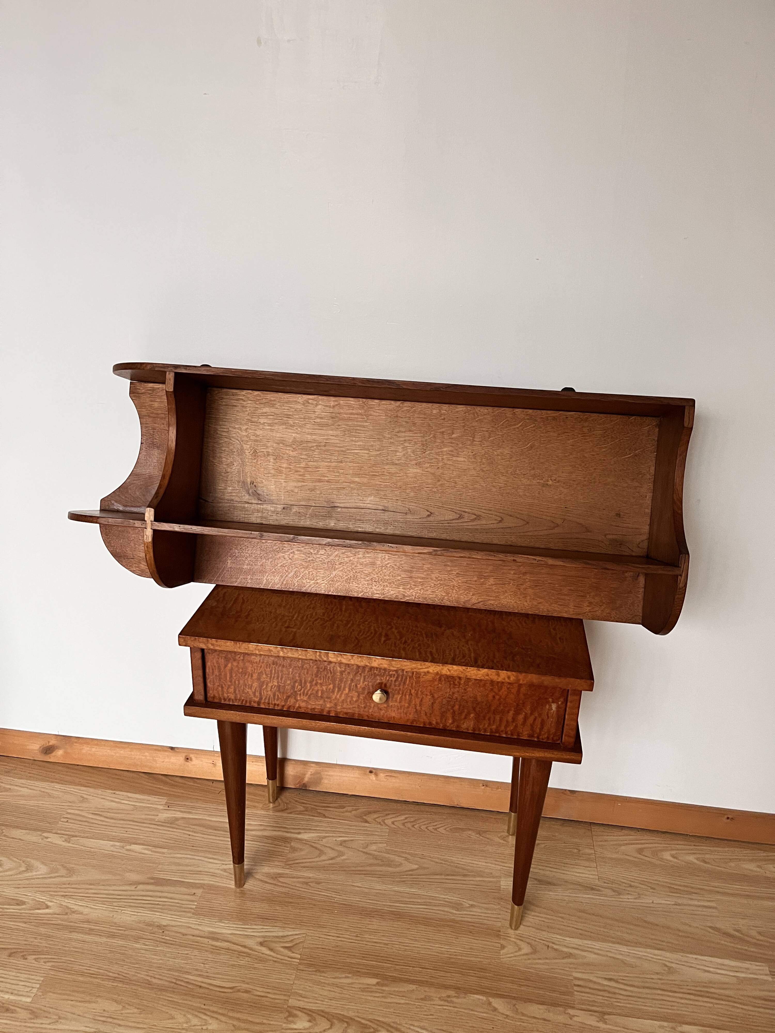 wooden wall shelf