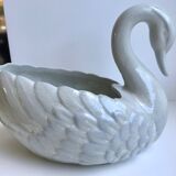 Empty ceramic swan pocket 60s