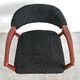 Mid Century Modern armchair in astrakhan lambskin, Yugoslavia 1960s