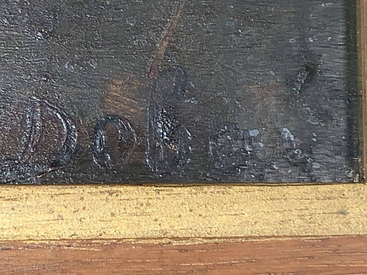 Painting 'Still Life with Fruits' Oil on panel signed, 1900s