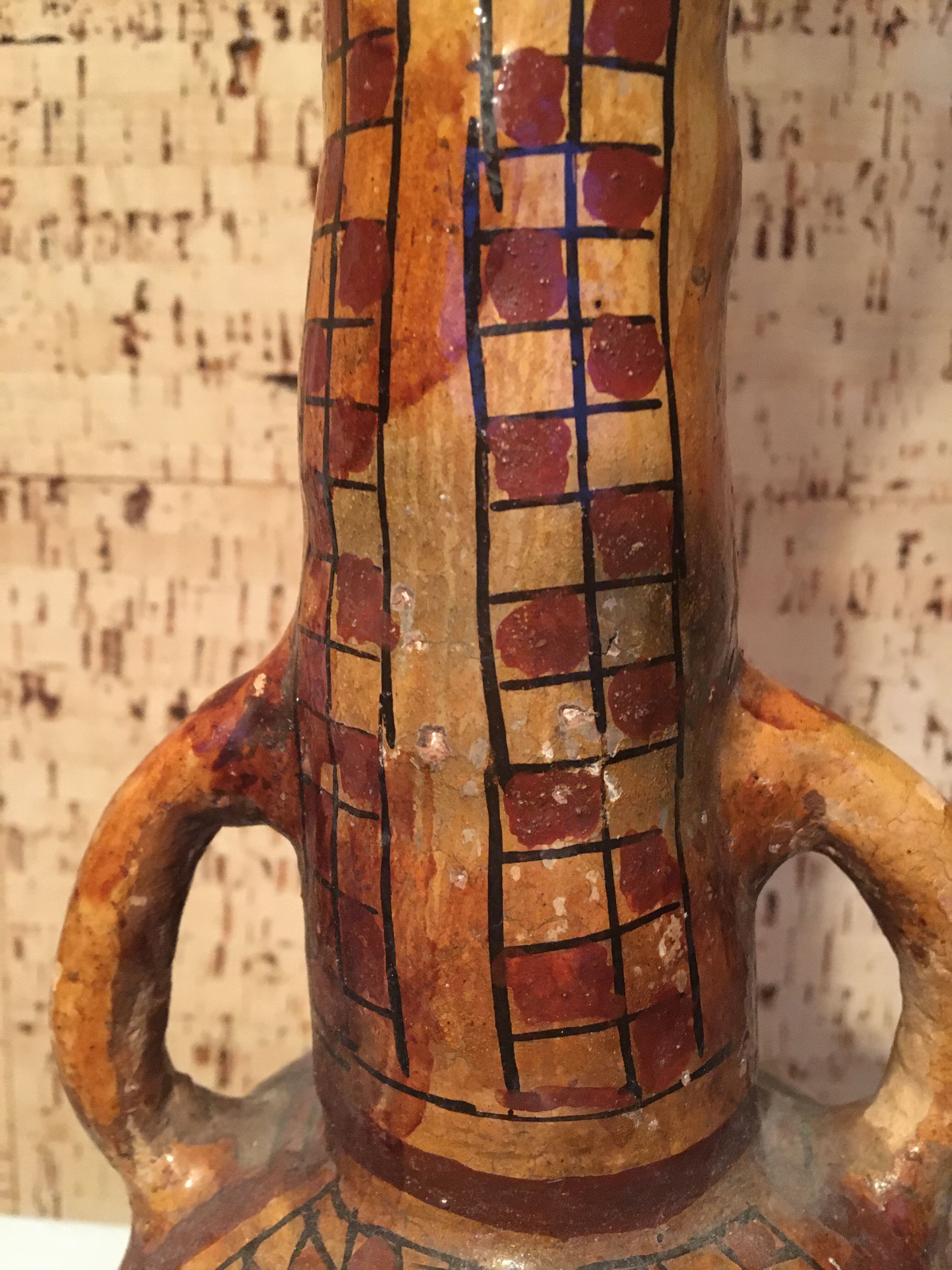 Terracotta soliflora vase