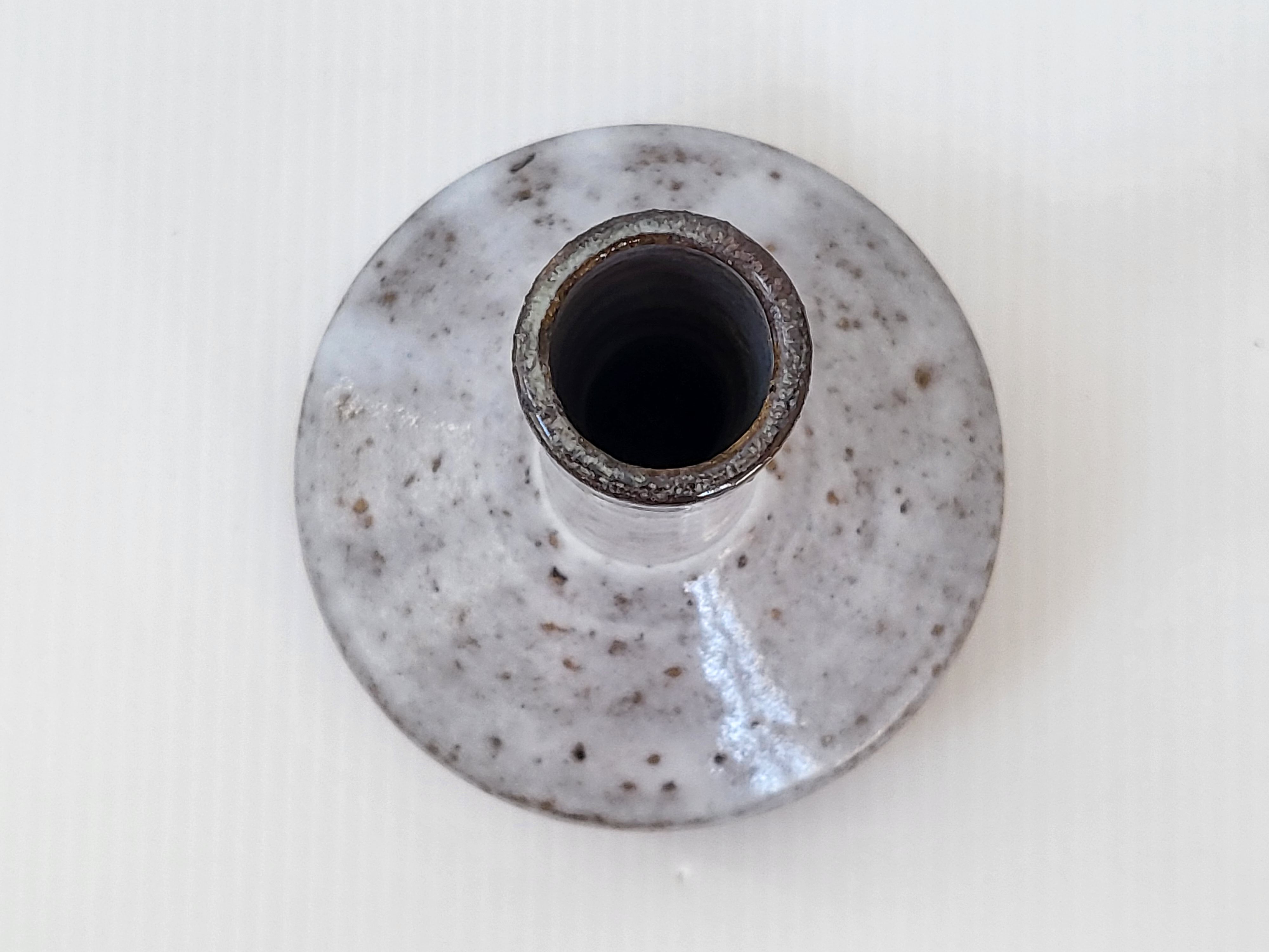 Vintage stoneware soliflore vase 1960