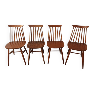 Set of 4 Scandinavian chairs