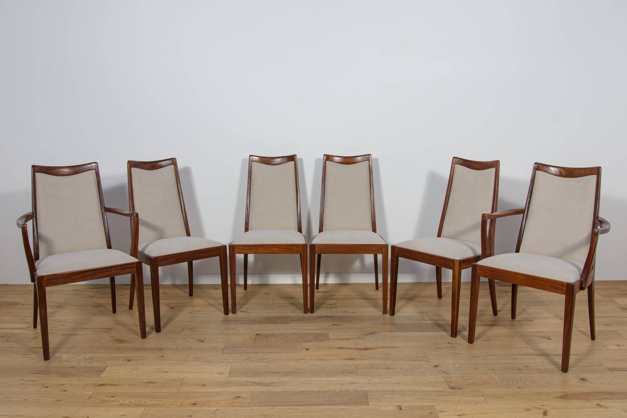 Mid-Century Teak Dining Chairs by Leslie Dandy for G-Plan, United Knigdom.