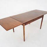 Mid-century teak extendable dining table, 1950's