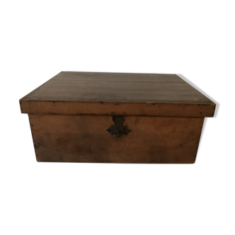 Old wooden box