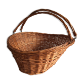 Panier en osier à 2 anses