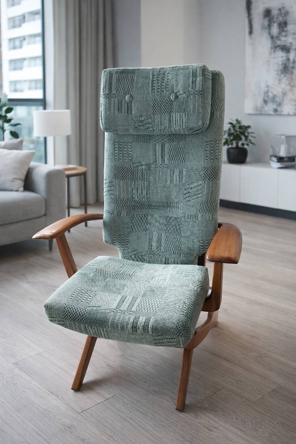 Scandinavian armchair