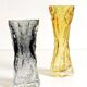 Vases en verre brutaliste des années 1970 par Kurt Wokan, faits à la main en Allemagne