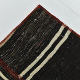 2x8 brown & beige vintage runner rug 66x248cm