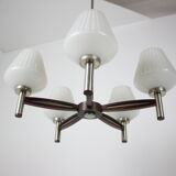 Mid-century big German chandelier, 1970's.