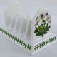 Toast holder earthenware portmeirion made in england décor botanic garden