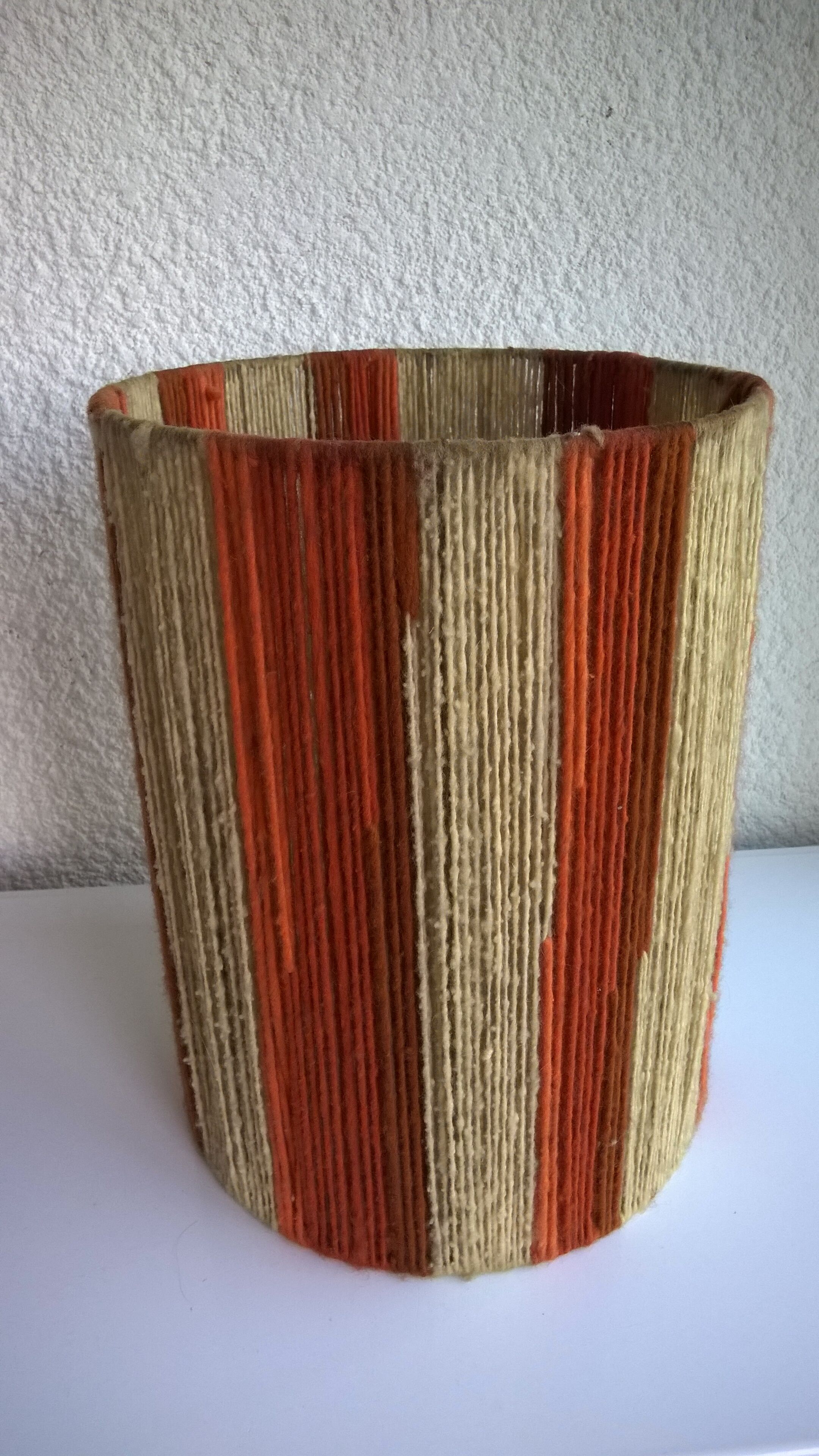 Brutalist sandstone lamp