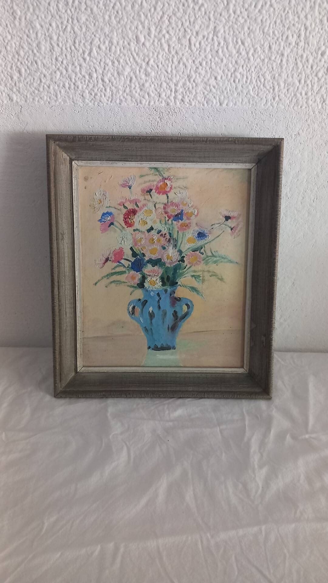 Vintage Still Life – Flower Bouquet - Daler Board Panel 1950
