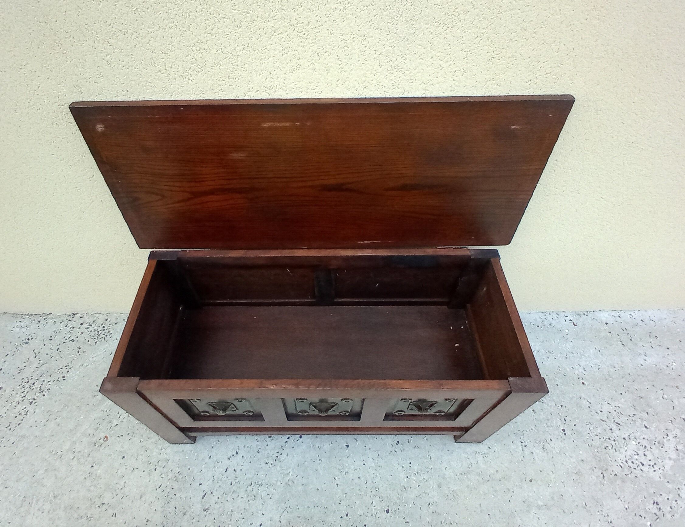 Wooden chest