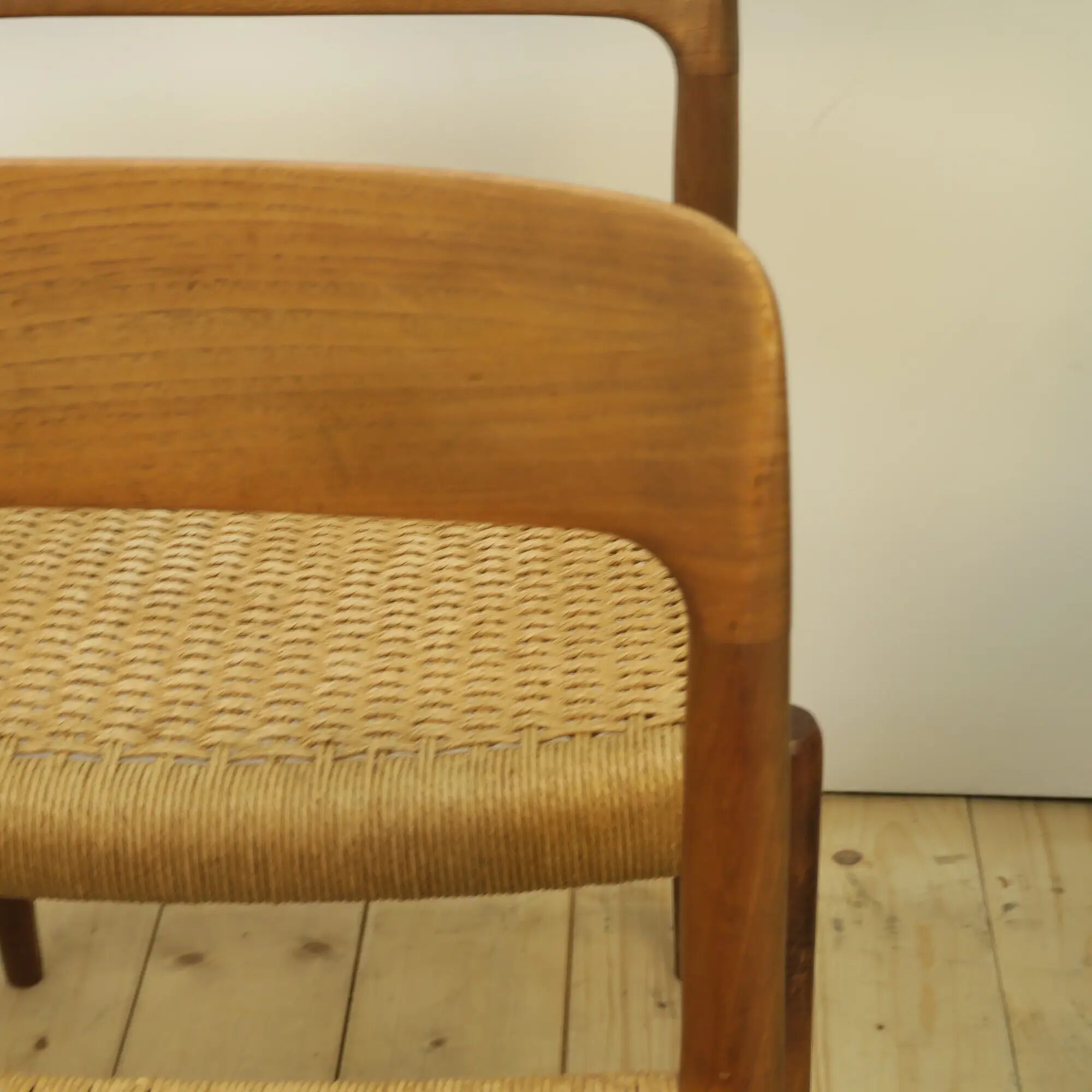 Set of 4 chairs model 75 by Otto Møller, Denmark 1960