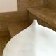 Jacques Buchholtz lotus vase in Virebent porcelain, 70s