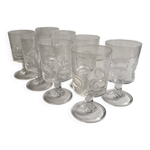 Verres à vin vintage