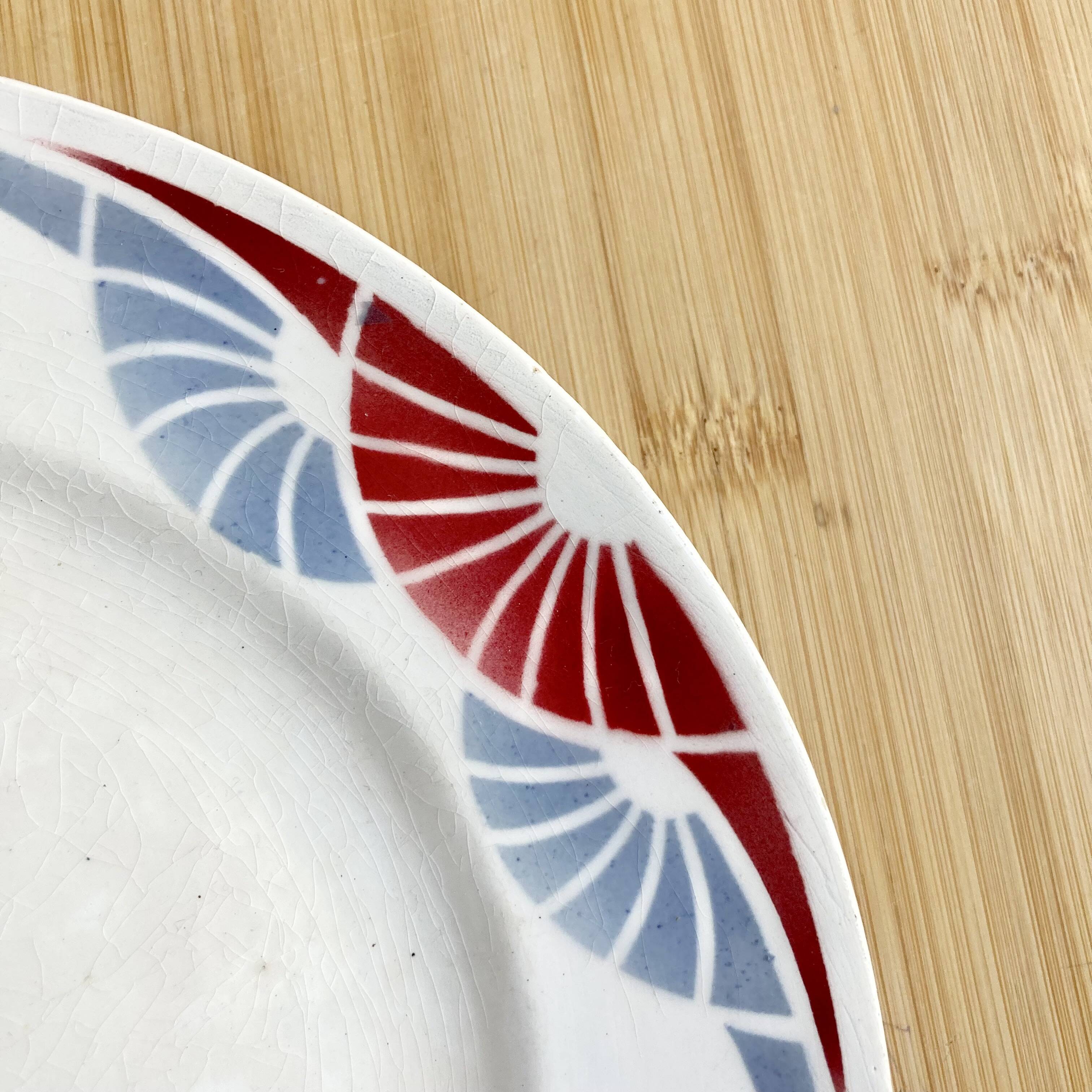 Plate on foot / Art Deco / Moulin des Loups