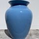 Vase en céramique bleue, 1980
