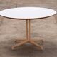 Table basse "La Fonda" de Charles Ray Eames avec base en métal, 1955