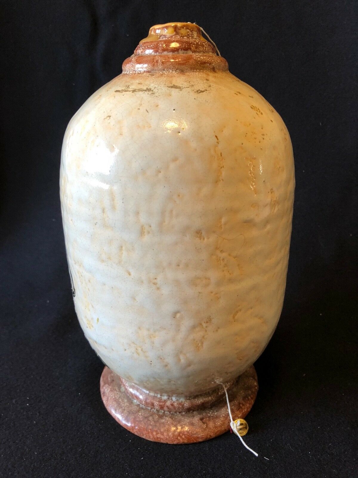 Vase Henri de Toulouse-Lautrec follower La goulue and Valentin le Désossé circa 1950