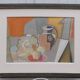 Peinture vintage de fruits nature morte
